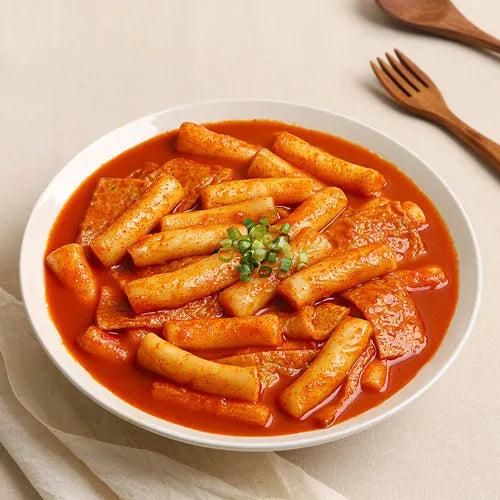 Tteokbokki (Korean Spicy Rice Cakes) Recipe