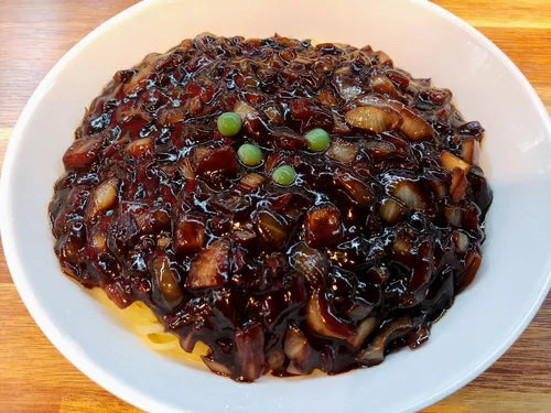 Jjajangmyeon (Korean Black Bean Noodles) Recipe